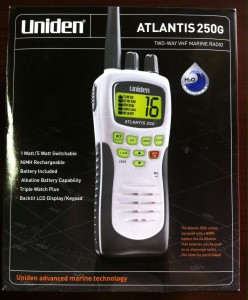 Uniden Atlantis 250G in packaging