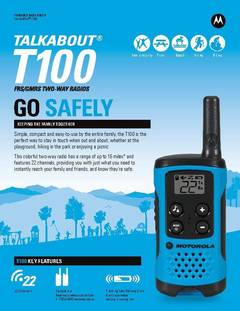 Motorola T100 Review - Walkie Talkie Reviews