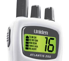 Uniden Atlantis 250G Display